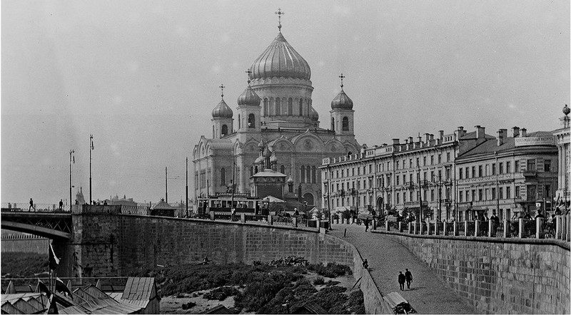 百年前莫斯科的一些老照片 - 沉默的麻雀 - 沉默的麻雀的博客