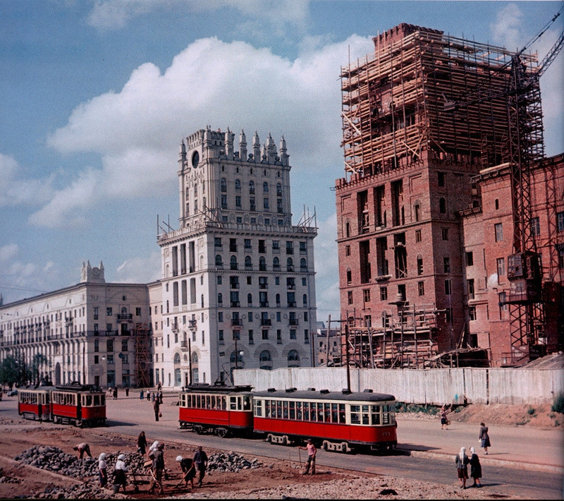 斯大林时代末期的苏联彩色图片 - 沉默的麻雀 - 沉默的麻雀的博客