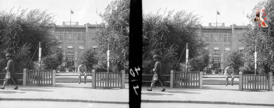 立体老照片：三十年代初的哈尔滨 - 沉默的麻雀 - 沉默的麻雀的博客